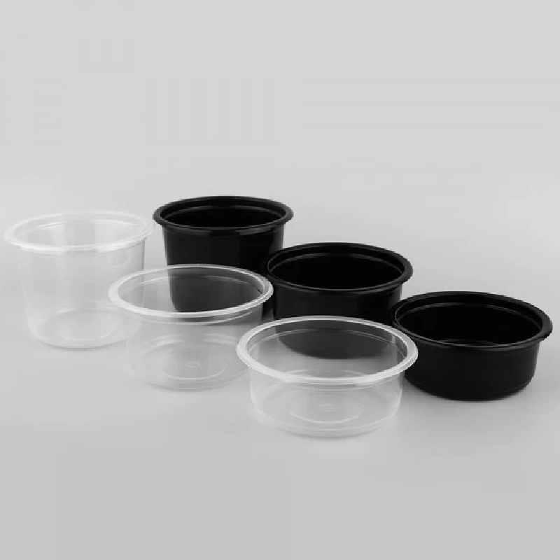 товар Контейнер круглый PP, черный, 115*58 мм, 350 мл, cерия СпК-115 V4-0029